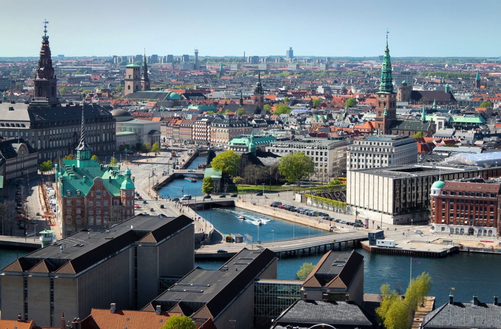 Copenhagen city view