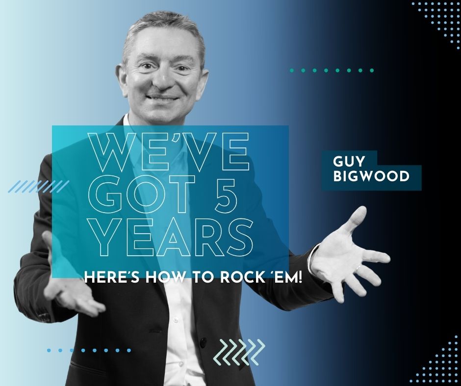 Guy Bigwood blog post - 5 years