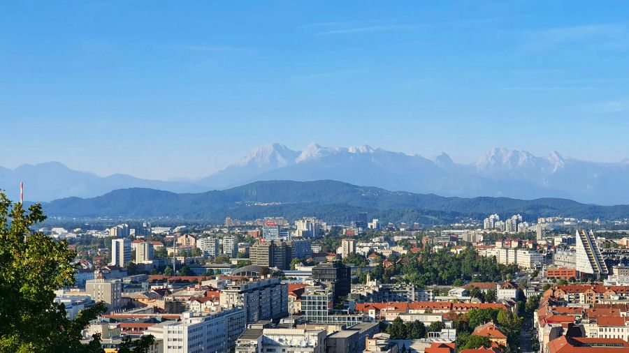 Ljubljana Slovenia Cityscape