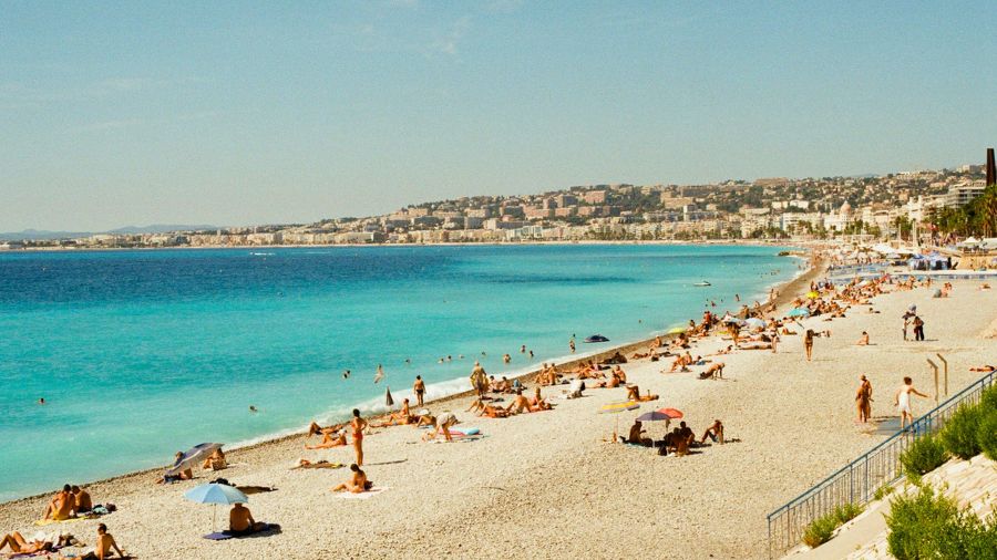 Nice France beachfront